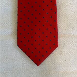 Classic Red Polka Dot Tie